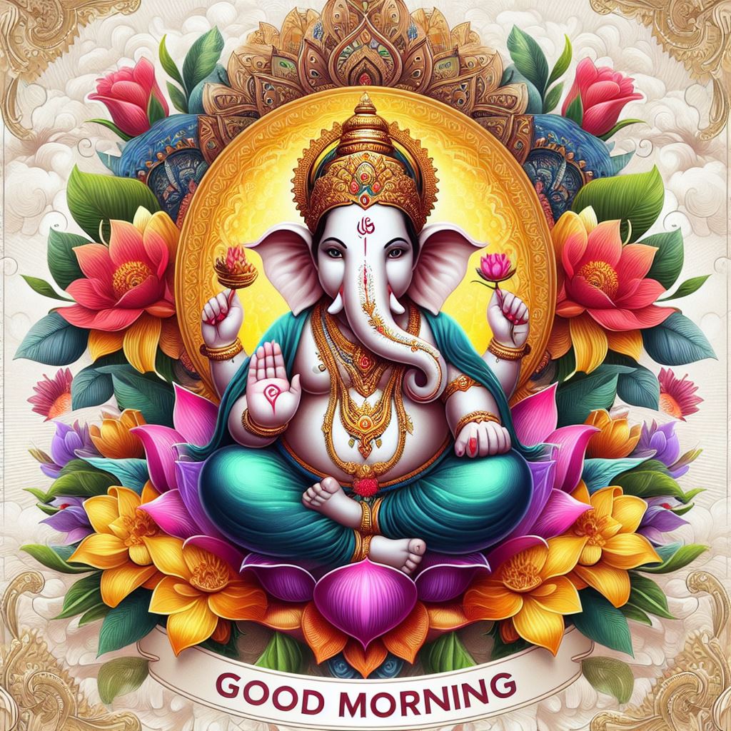 Lord Ganesh Good Morning Wish